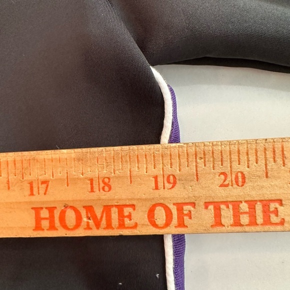 Men's Prps Striped Track Jacket 1  Size S Black-Purple Full Zip - Picture 9 of 11